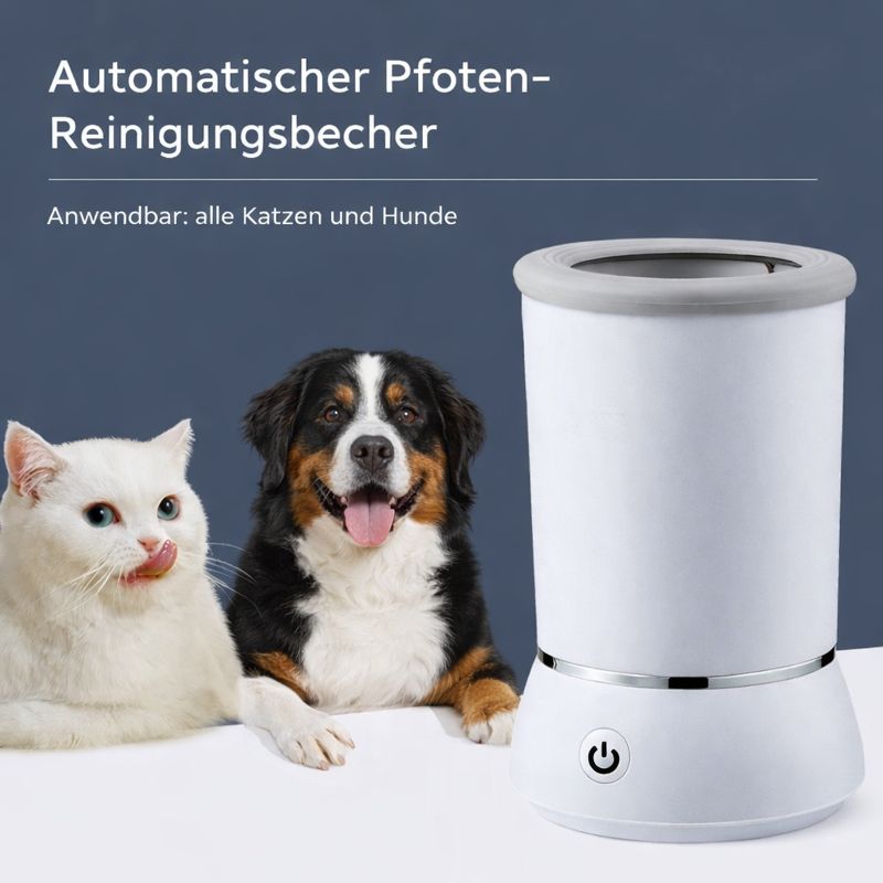 Automatischer Hundepfoten Reiniger