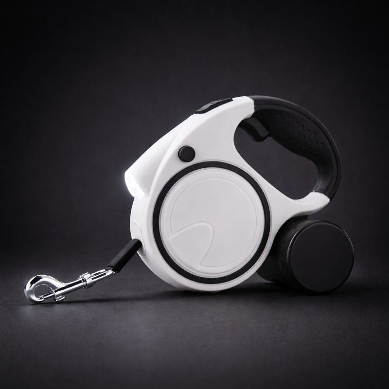 Leine mit Licht & Kotbeutel