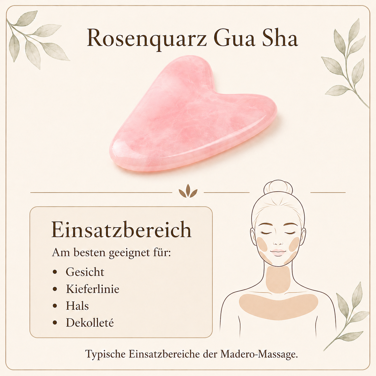 Gua Sha Rosenquartz